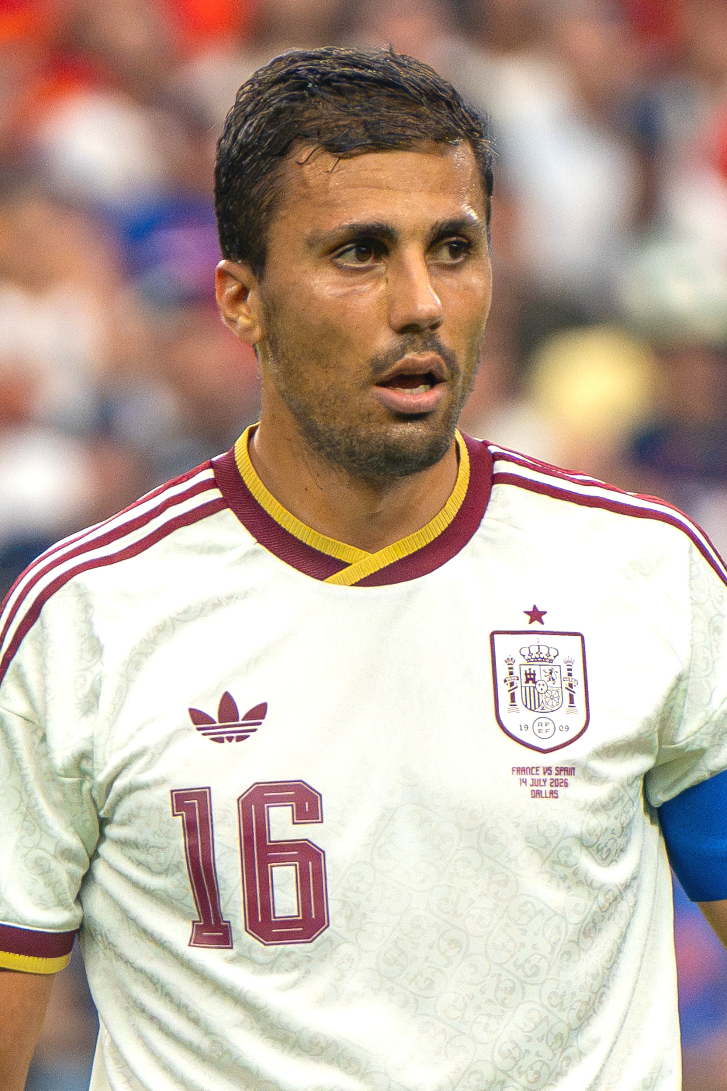 Rodri con la camiseta de España